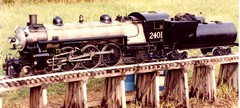 1.5 inch scale Pacific Locomotive